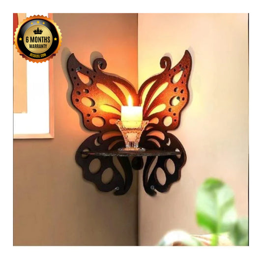 Elegant Butterfly Design Shelves Pack of 3