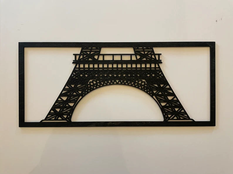 Modern Paris Eiffel Tower Interior Wall Decor